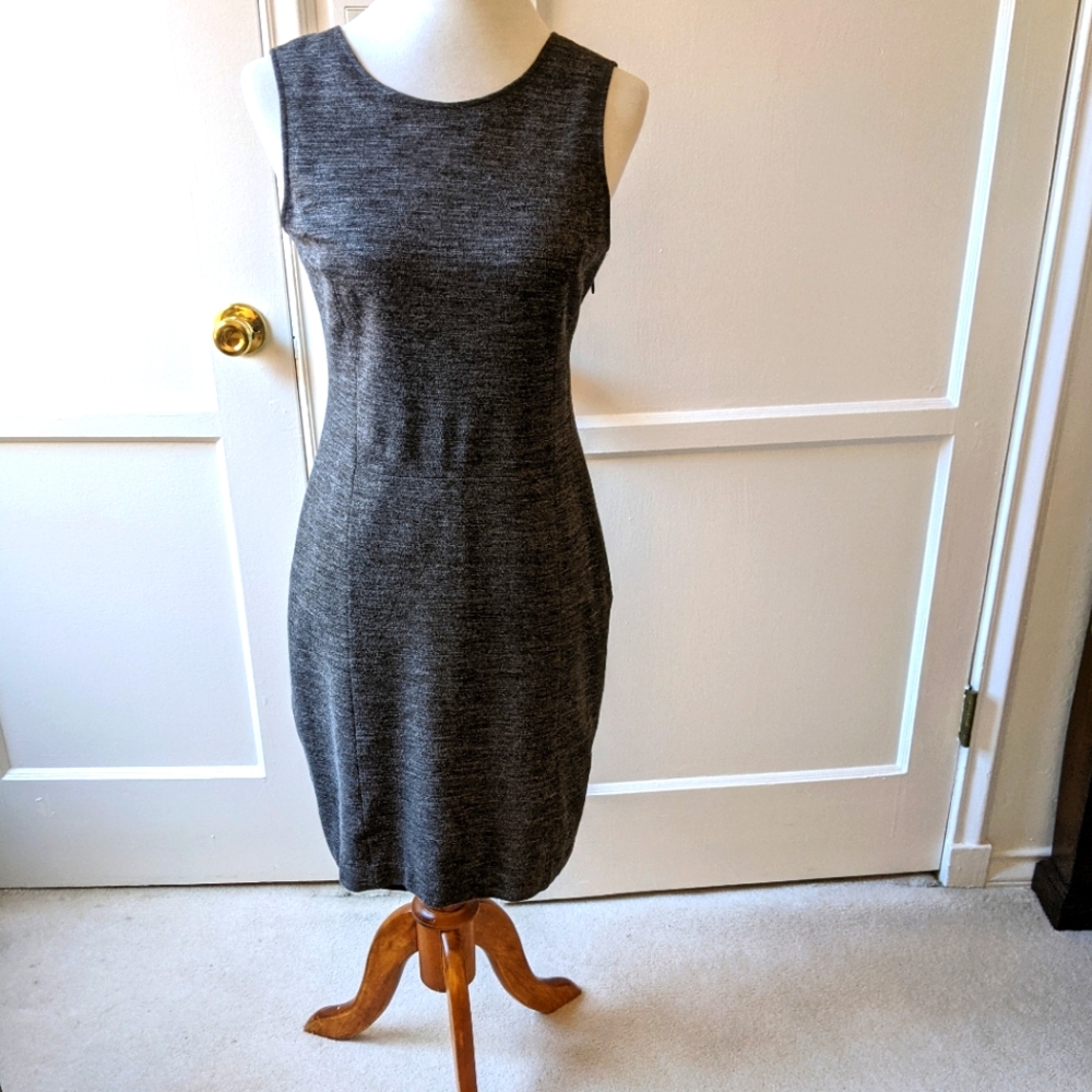 Theory charcoal gray sleeveless dress Size 6